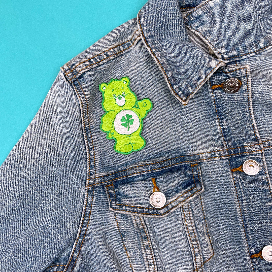 Classic Good Luck Bear Sew On Patch