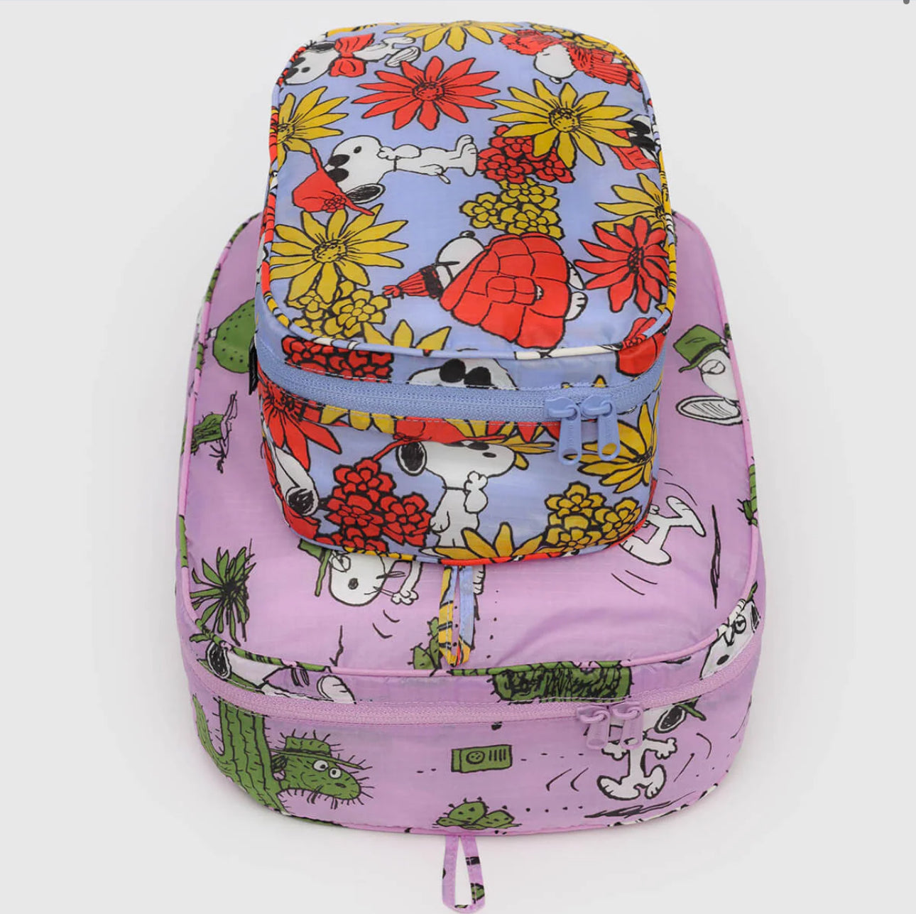 BAGGU x Peanuts Reusable Packing Cube Set