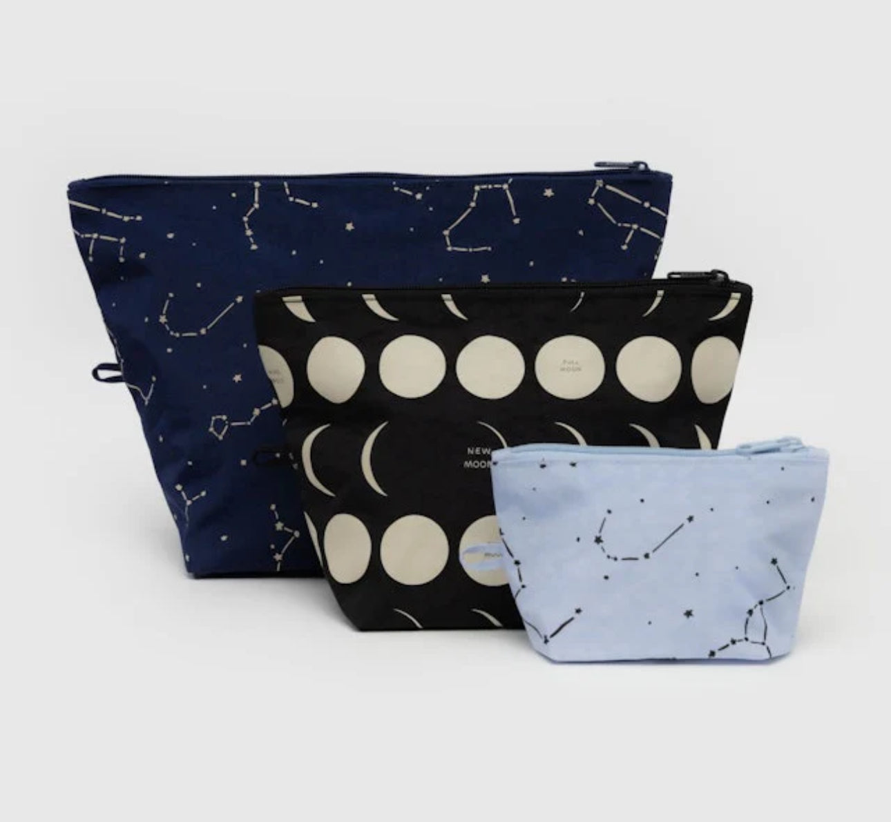 BAGGU Moon Go Pouch Set