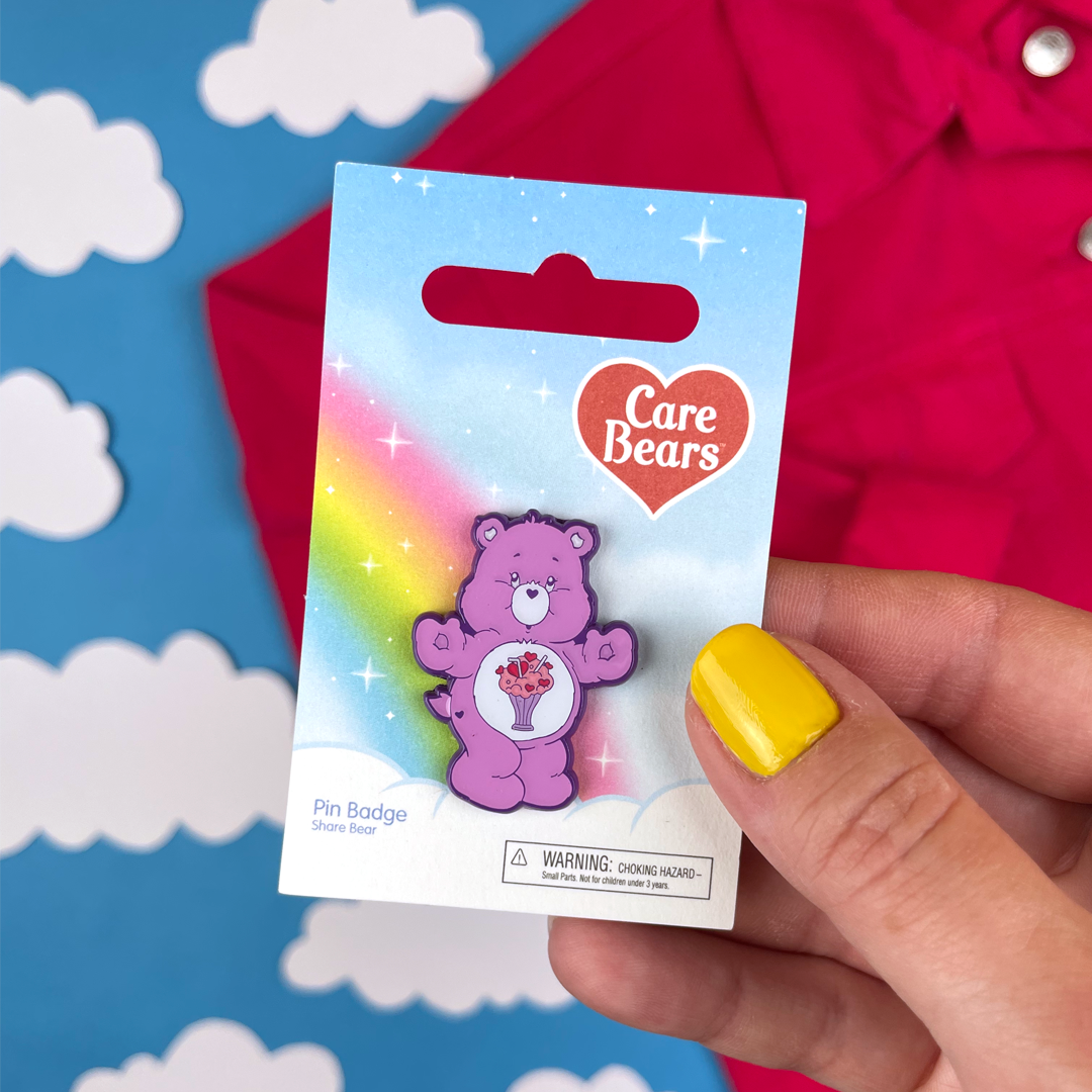 Classic Share Bear Pin Badge