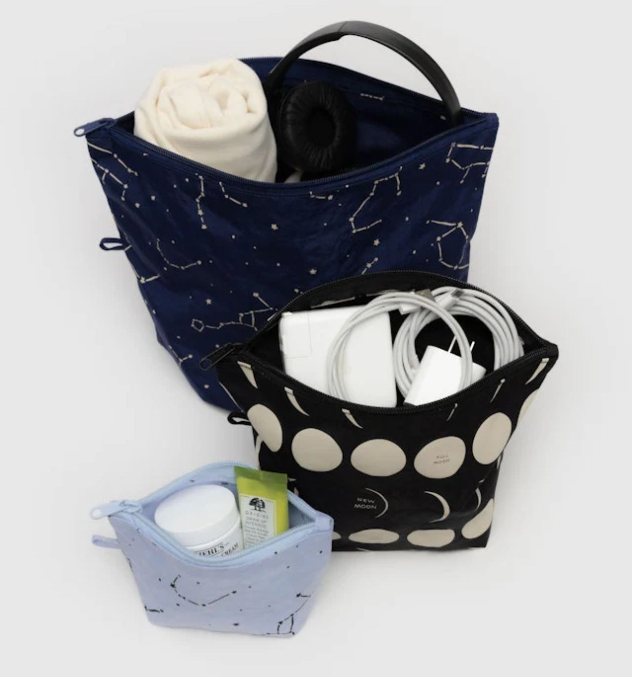 BAGGU Moon Go Pouch Set