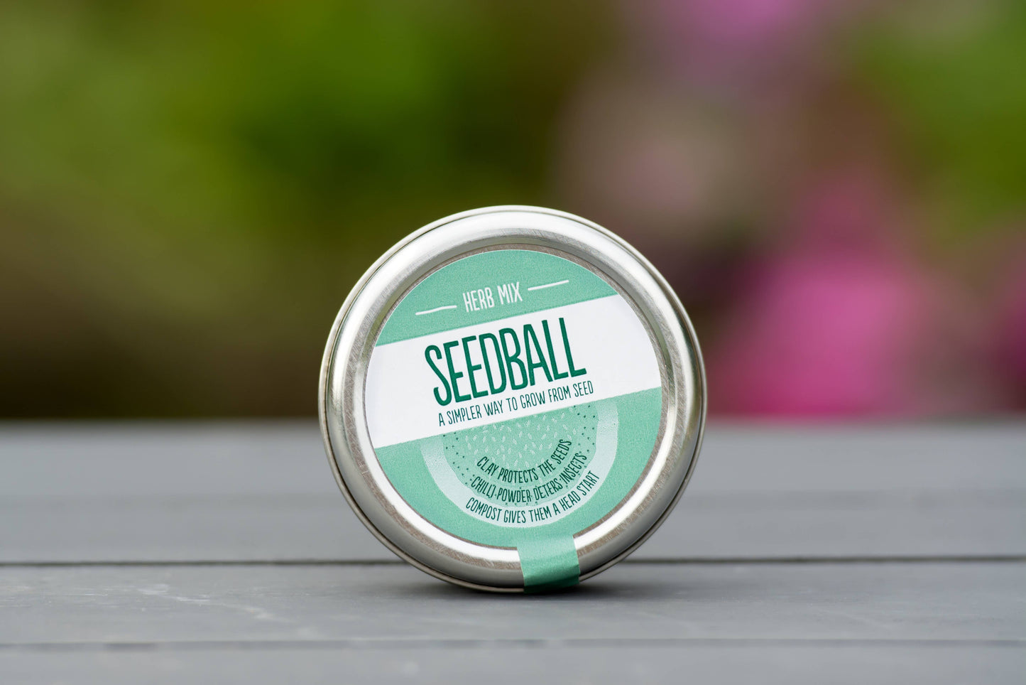 Herb Mix Seedball Tin