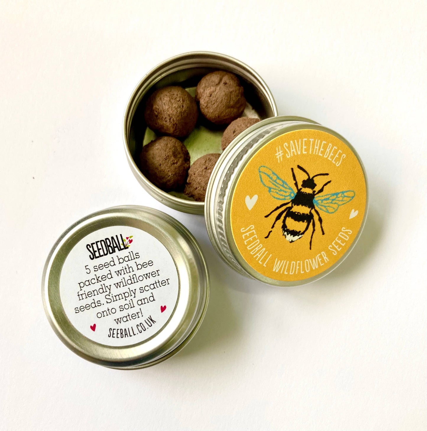 Mini Seedball Tins #Savethebees: Mauve