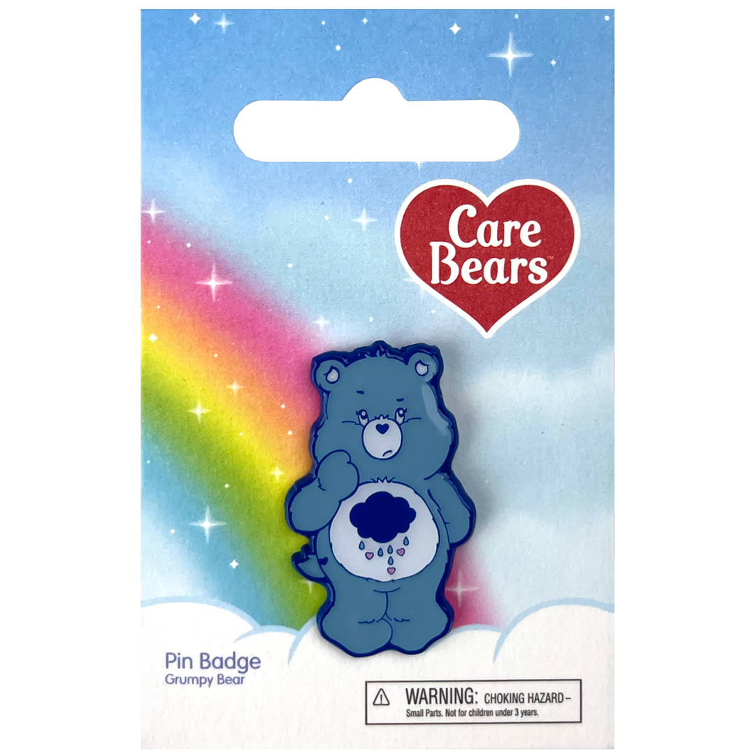 Classic Grumpy Bear Pin Badge
