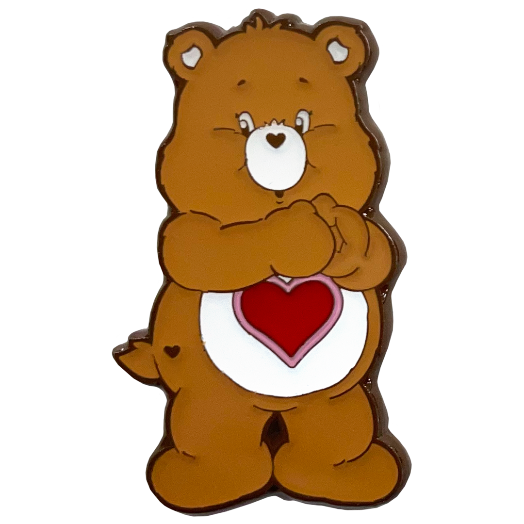 Classic Tenderheart Bear Pin Badge