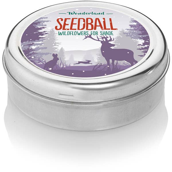 Wonderland Seedball Christmas Festive Tin