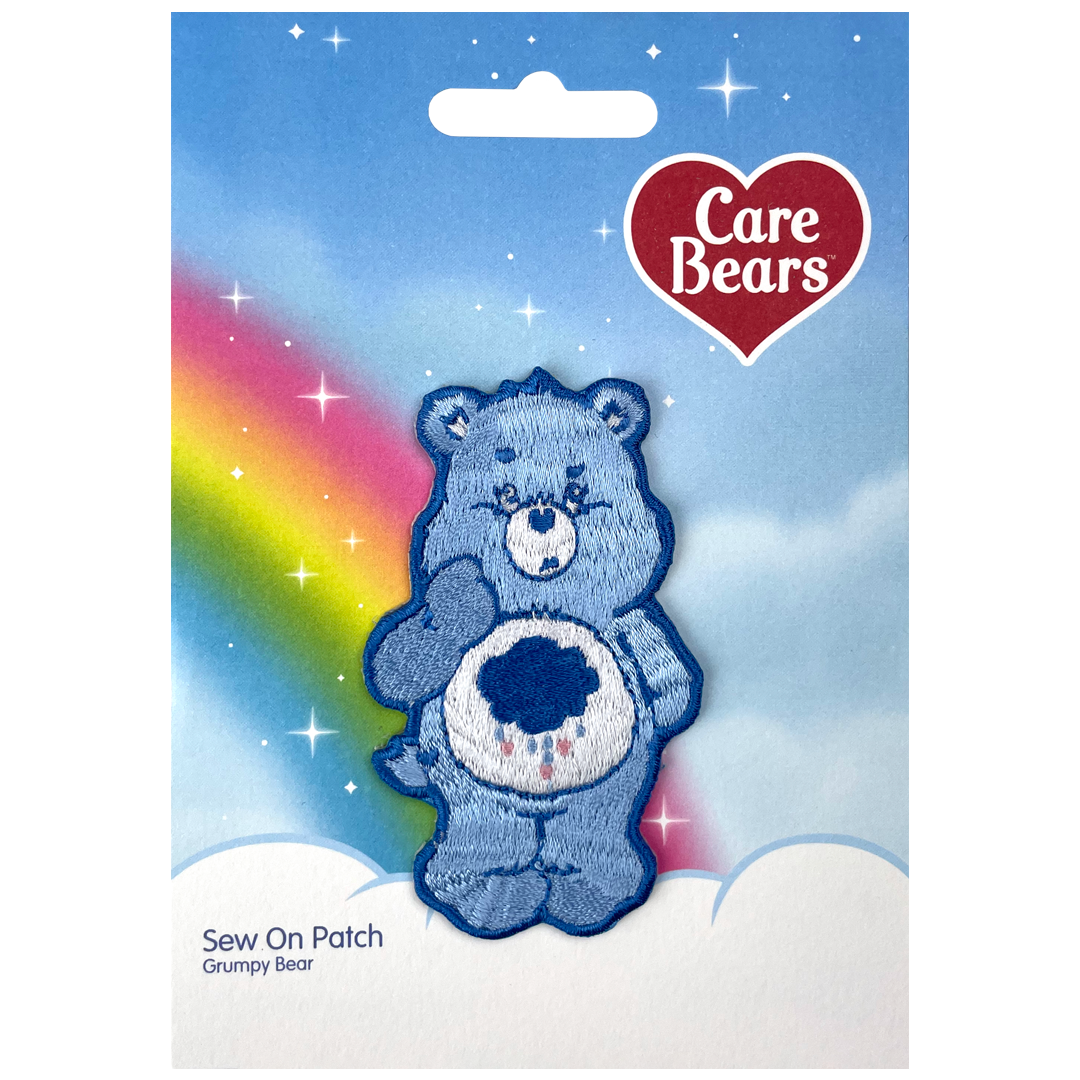 Classic Grumpy Bear Sew On Patch