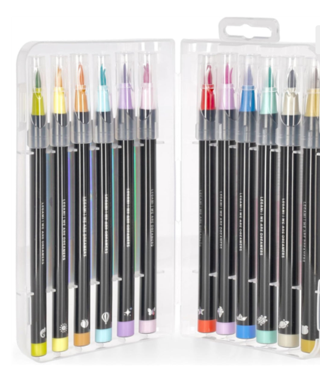 Legami Brush Markers Pastel Colours Set of 12