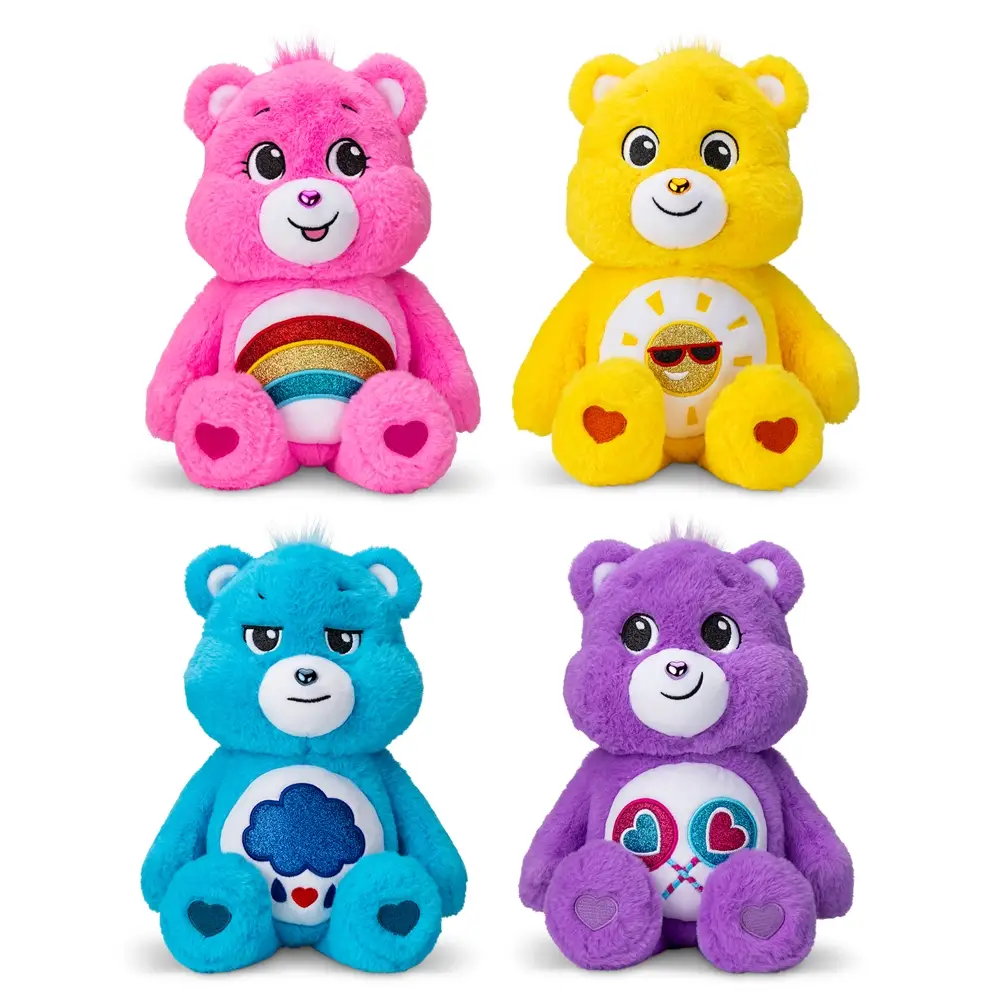 Care Bears Medium Glitter Belly Plush - Grumpy Bear