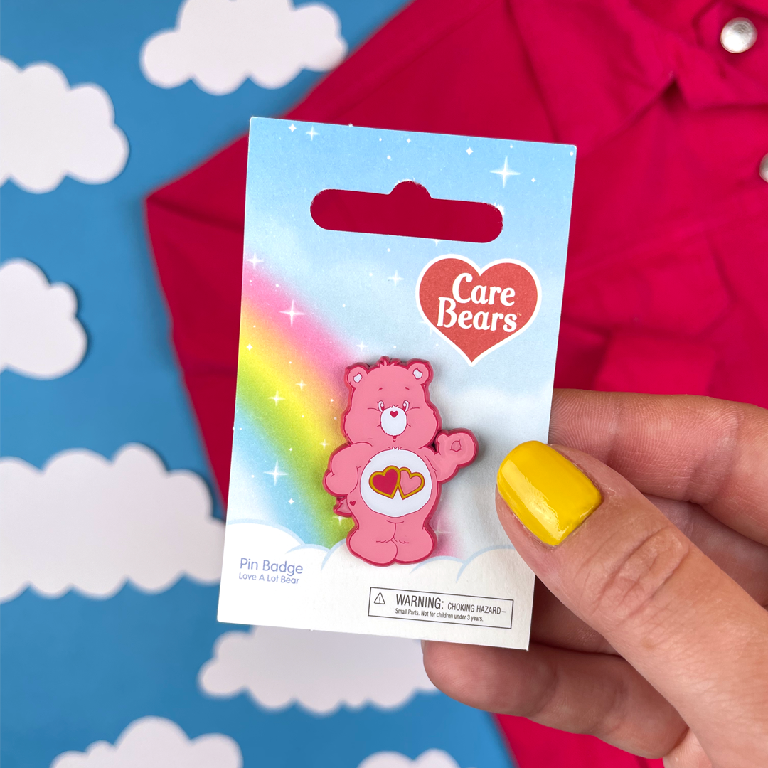 Classic Love A Lot Bear Pin Badge