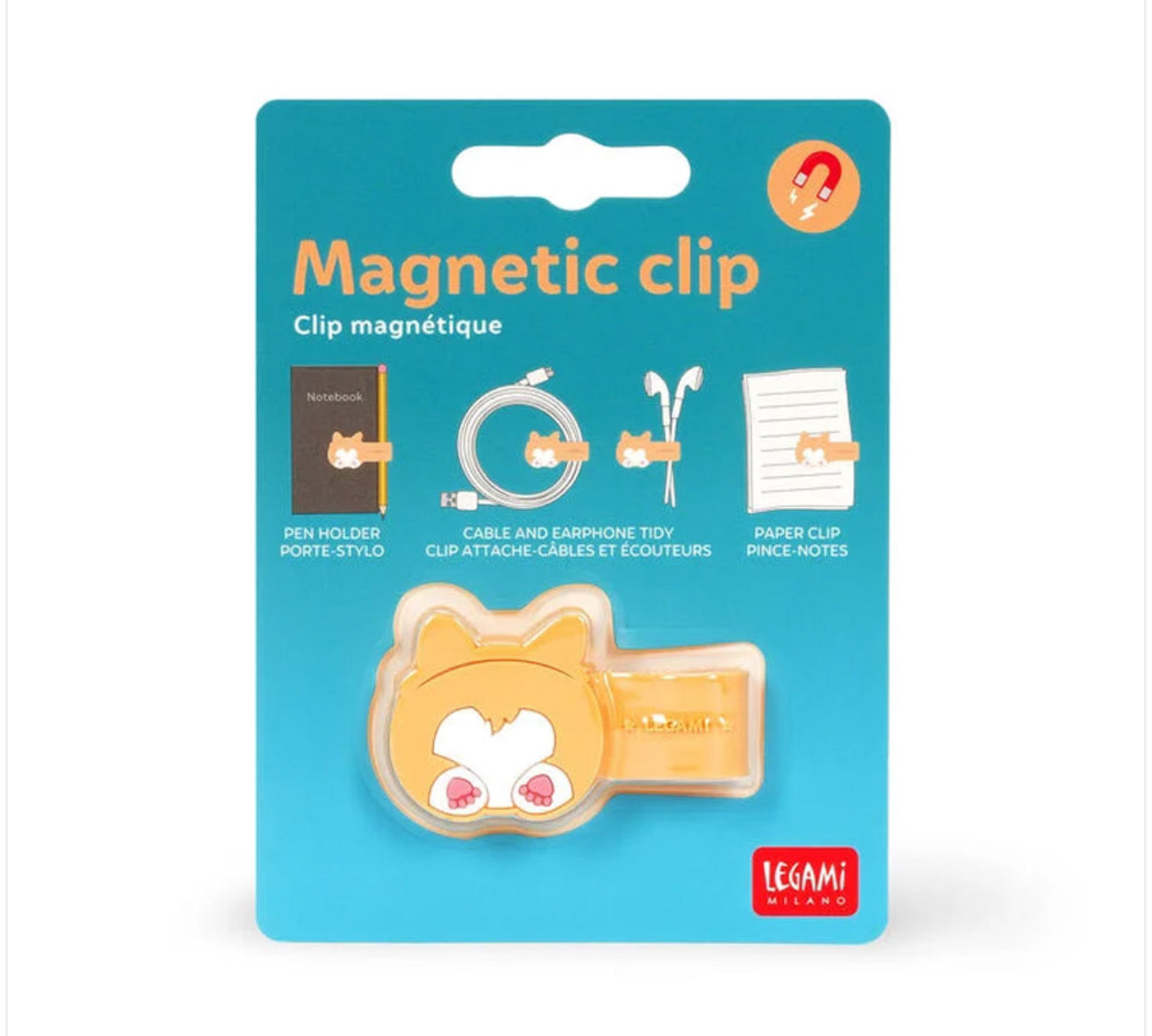 Legami Corgi Magnetic Clip