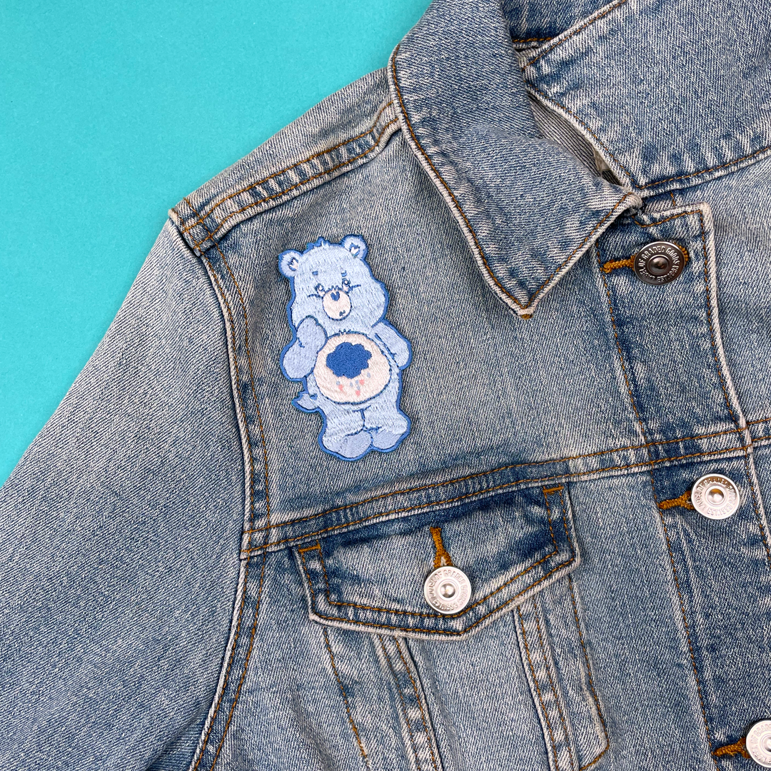 Classic Grumpy Bear Sew On Patch