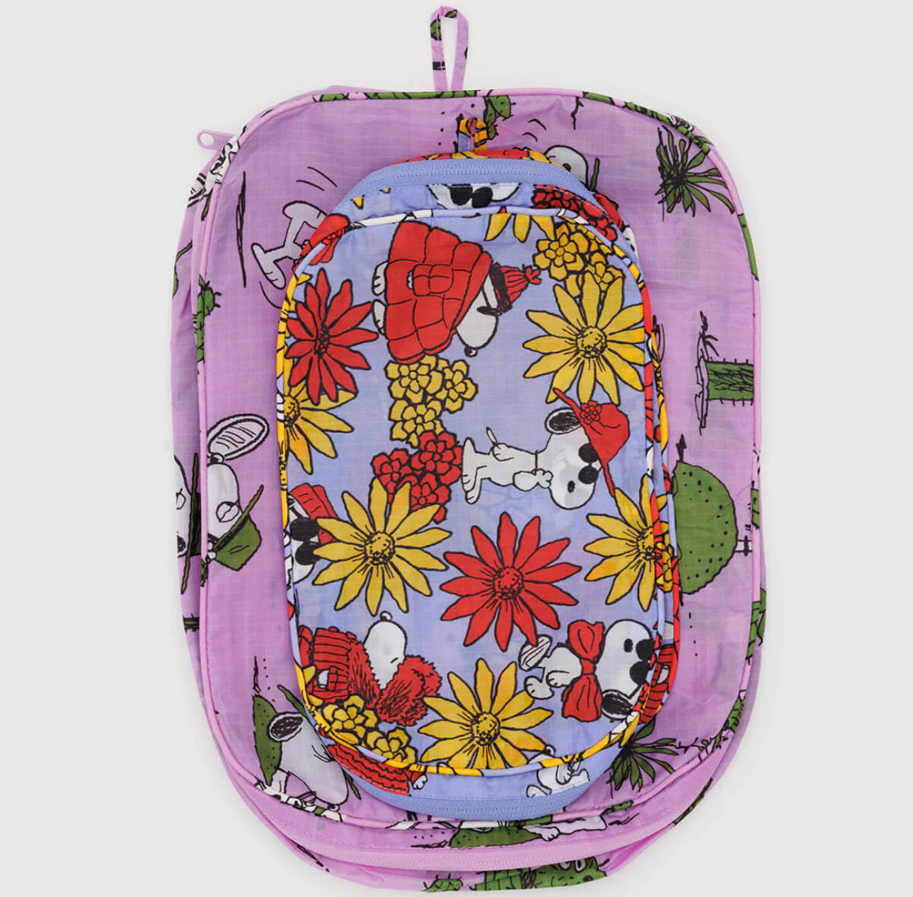 BAGGU x Peanuts Reusable Packing Cube Set