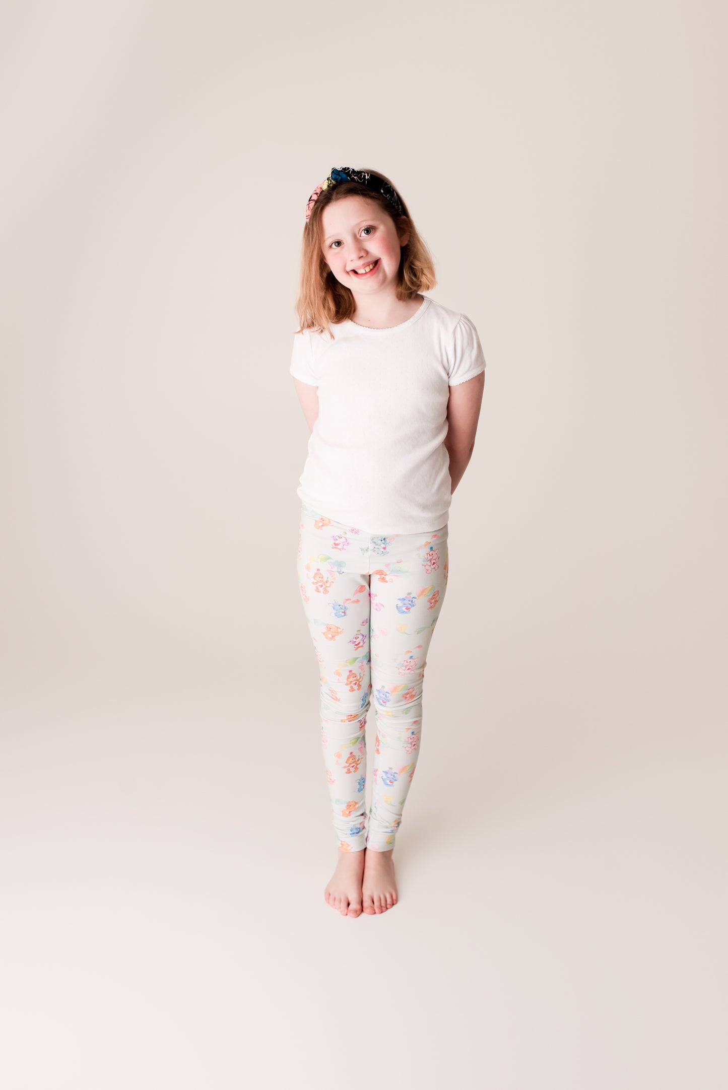 Care Bear Cousin Sage Green Heart Classic Leggings