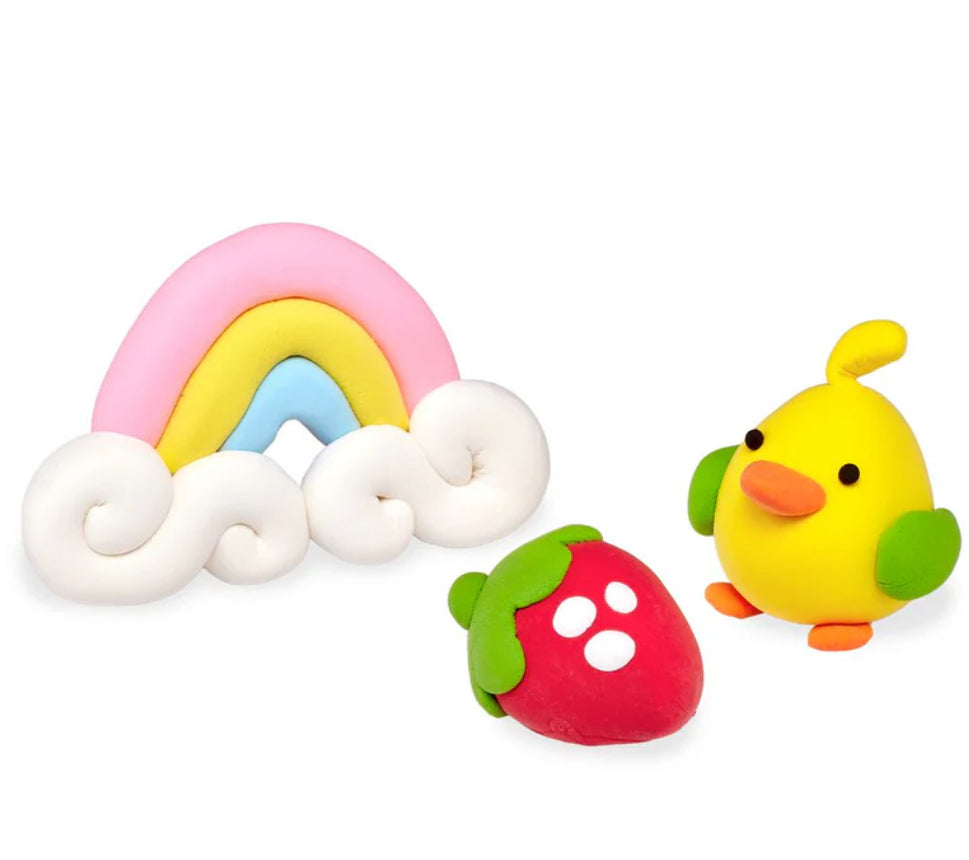 OOLY - CREATIBLES AIR-DRY CLAY KIT - 15-PIECE SET