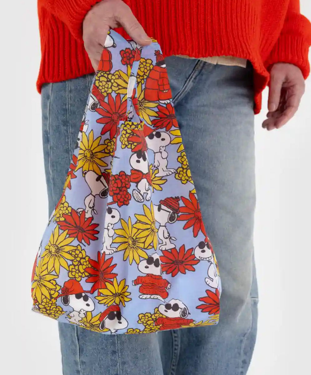 BAGGU x Peanuts Reusable Packable Recycled Bag