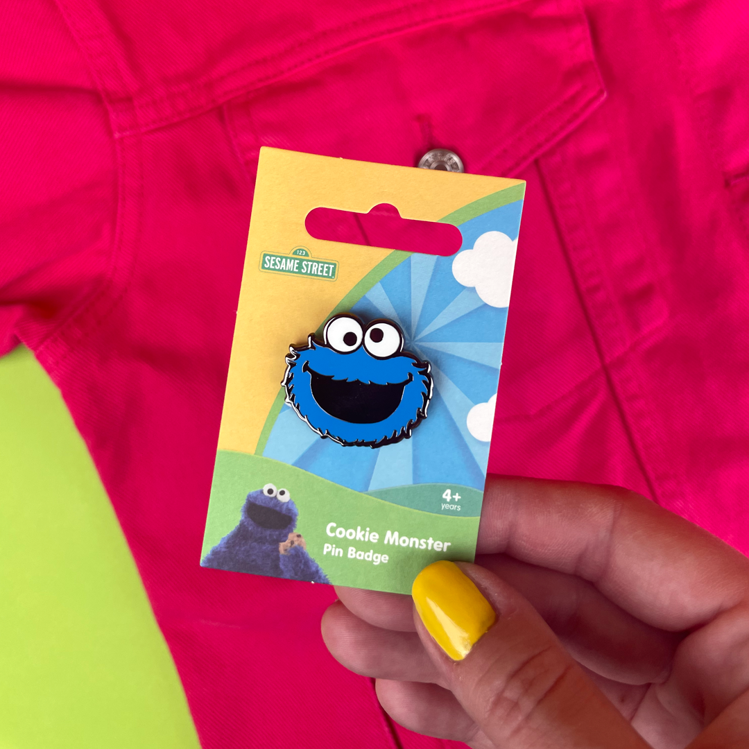 Cookie Monster Pin Badge