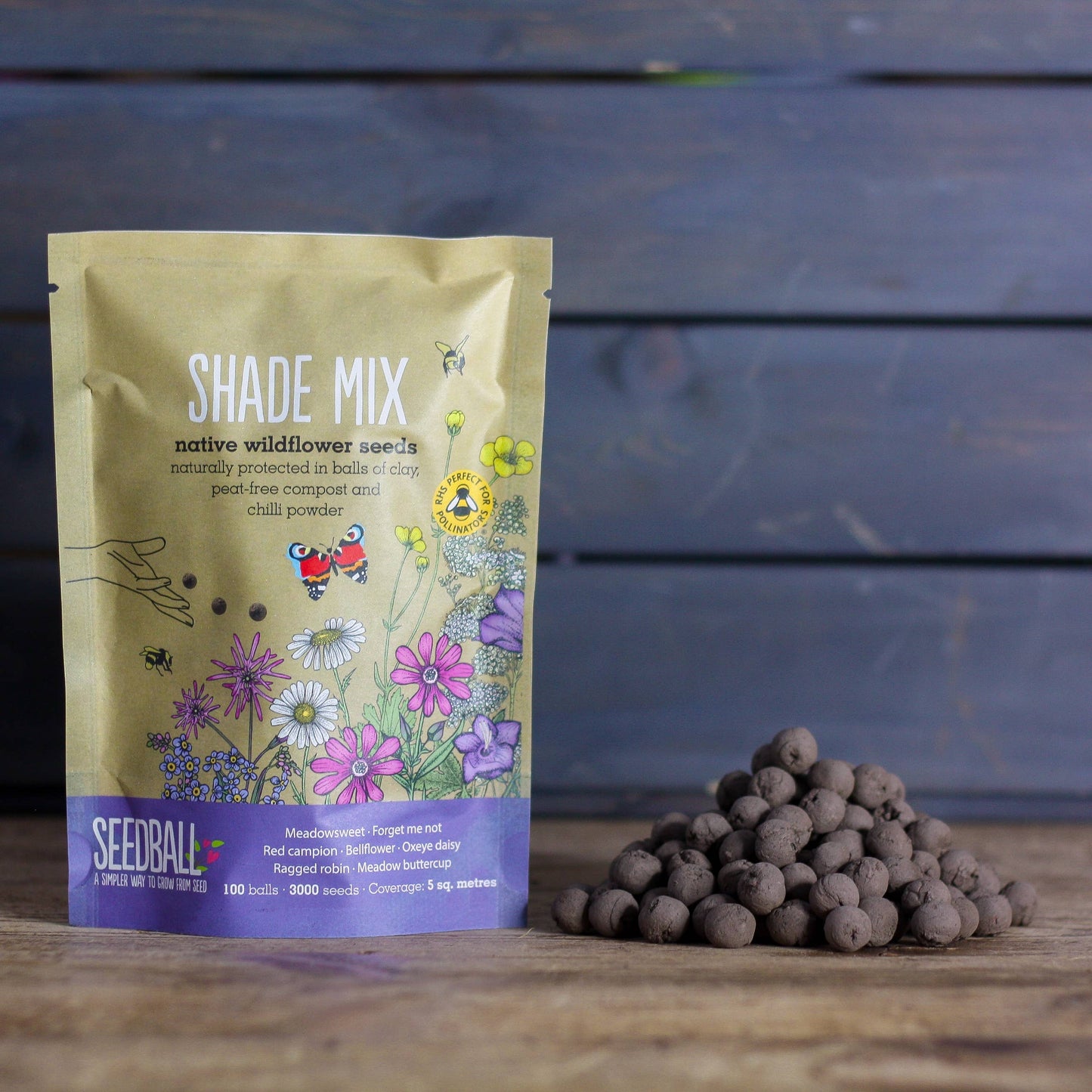 Seedball Wildflower Grab Bags - Butterfly Mix