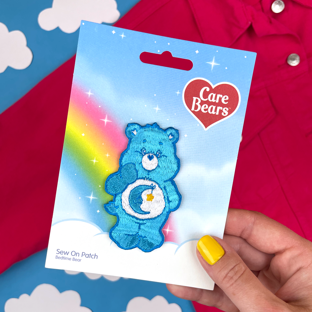 Classic Bedtime Bear Sew On Patch