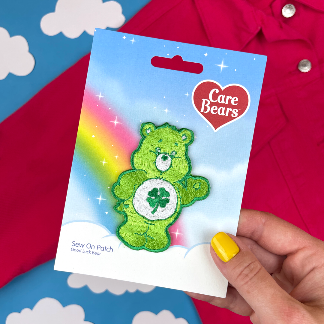 Classic Good Luck Bear Sew On Patch