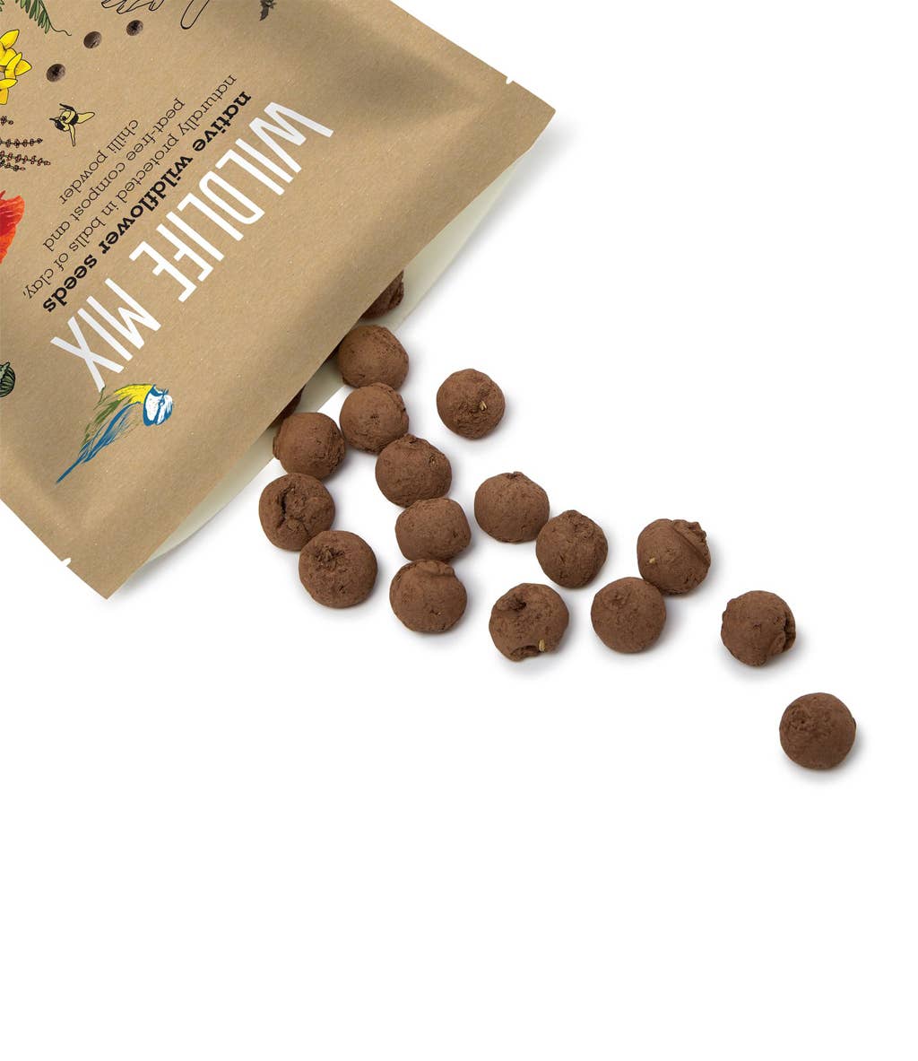 Seedball Wildflower Grab Bags - Wildlife Mix