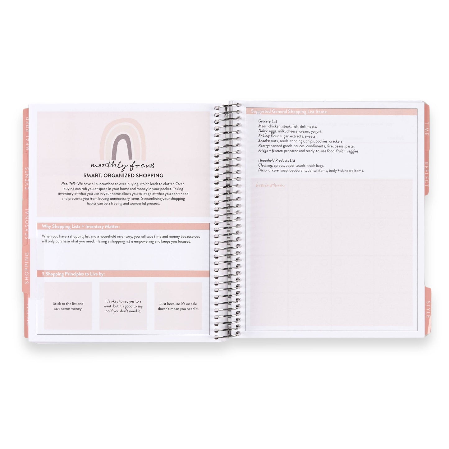 7x9 Home Organization Book (Home + Sort)