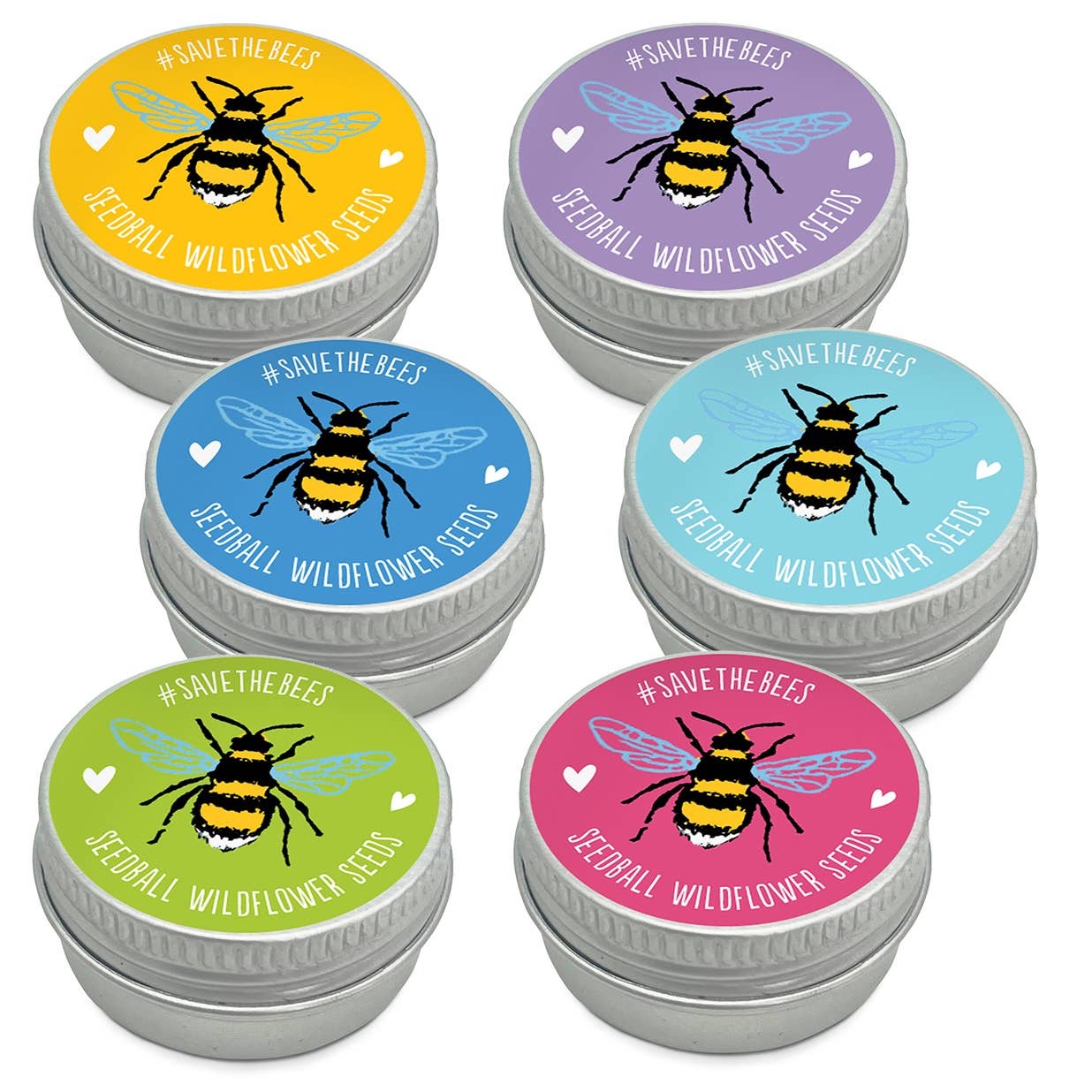 Mini Seedball Tins #Savethebees: Mauve