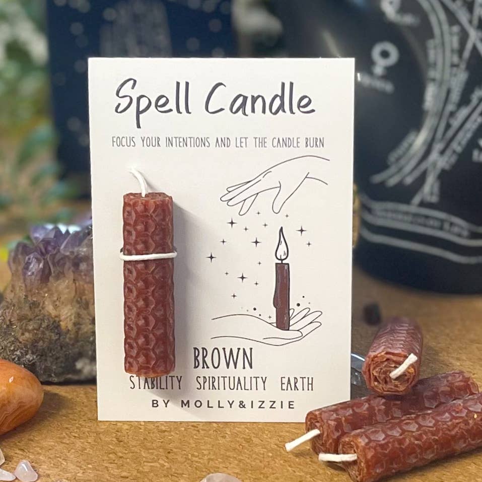 Spell Candle - Brown