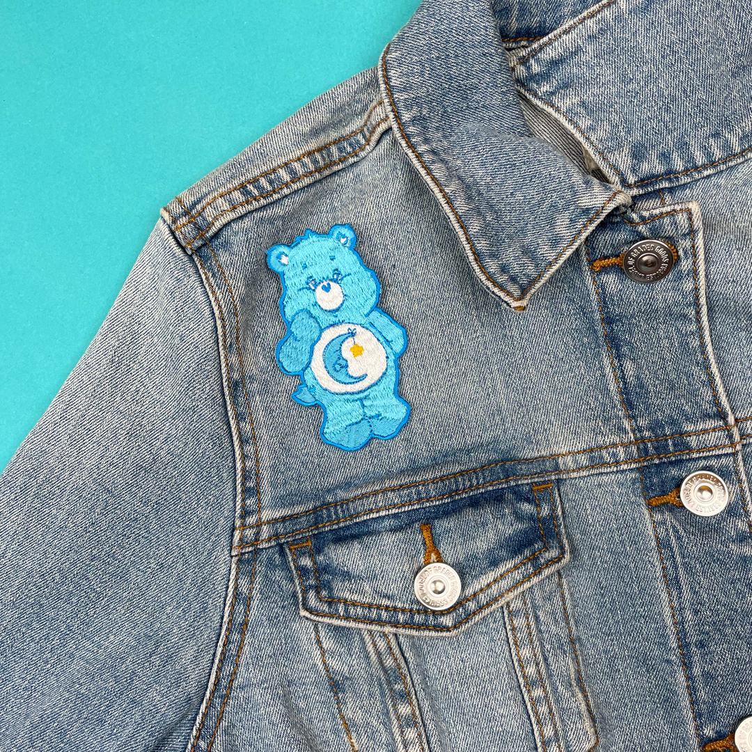 Classic Bedtime Bear Sew On Patch