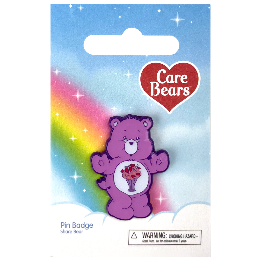 Classic Share Bear Pin Badge