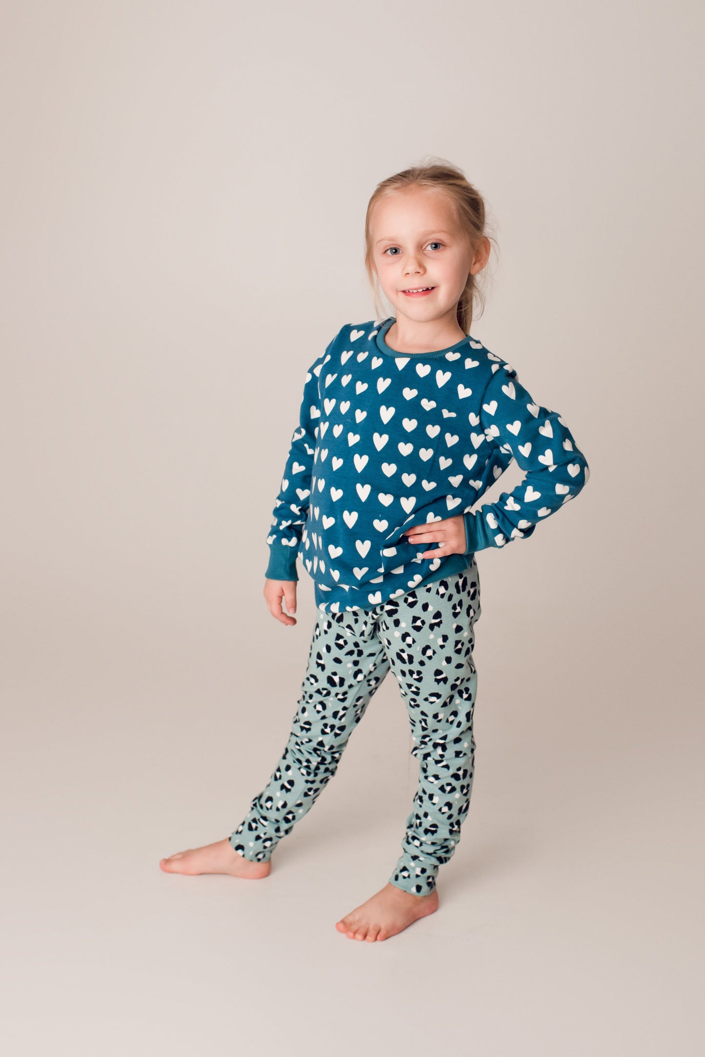 Penguin in Steel Classic Leggings - Extra Warm