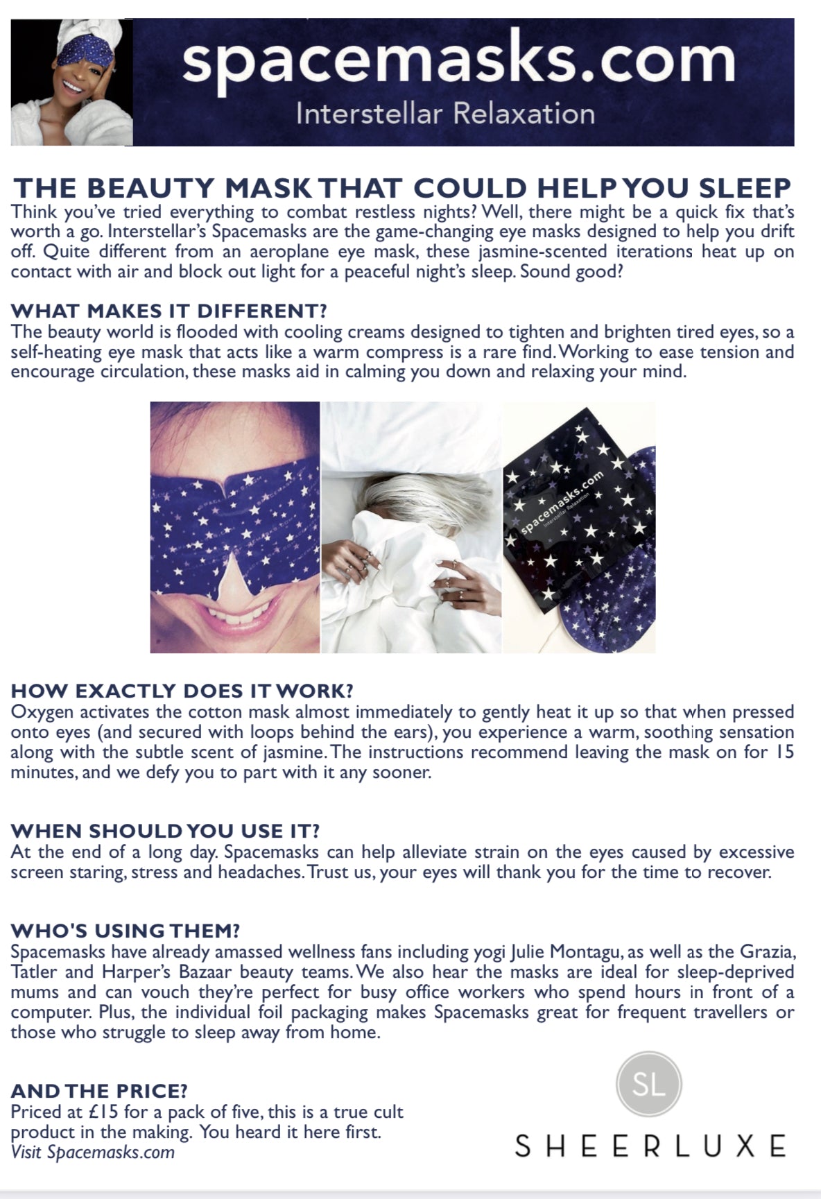 Spacemasks