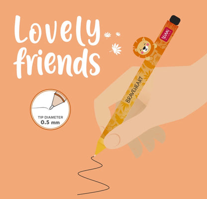 Legami Lovely Friends Pen - Lion