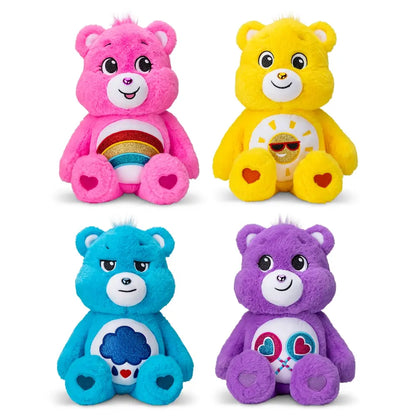 Care Bears Medium Glitter Belly Plush - Funshine Bear