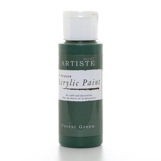 Artiste Acrylic Paint 59ml 2Oz - Forest Green