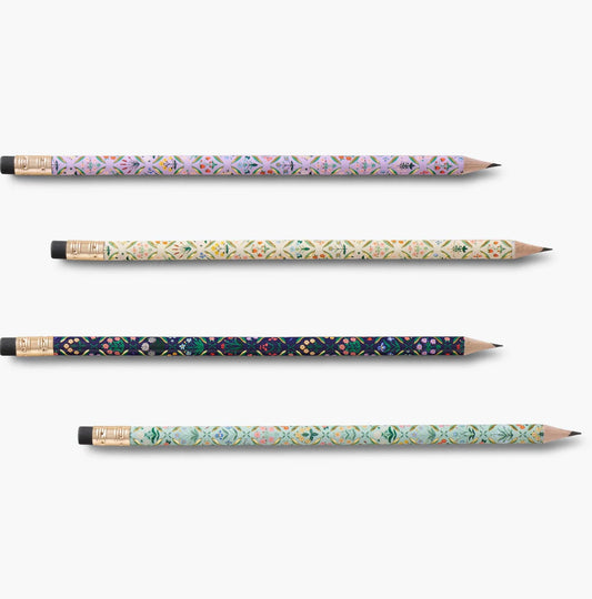 Rifle Paper Co. Assorted Writing Pencil Set (Box of 12) - Estee