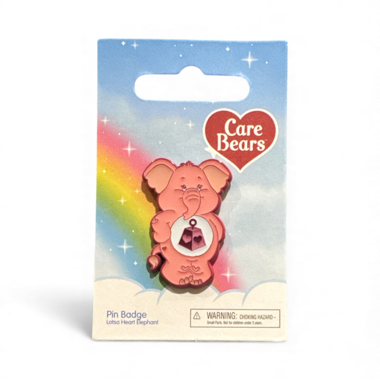 Classic Lotsa Heart Elephant Pin Badge