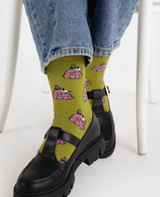 BAGGU x Peanuts Crew Socks