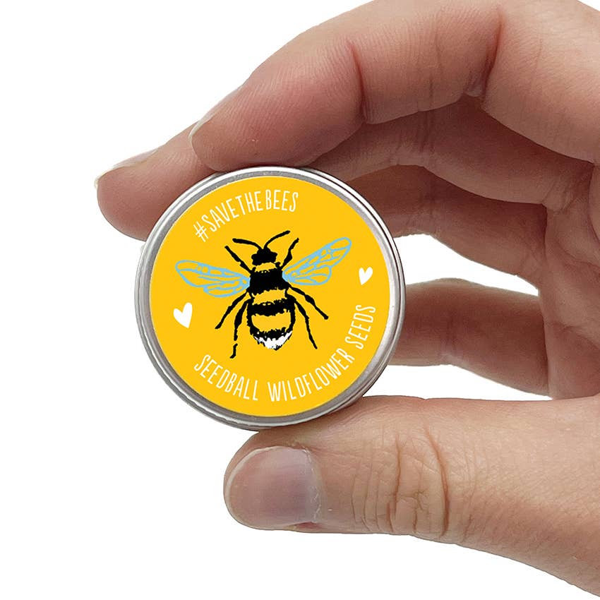 Mini Seedball Tins #Savethebees: Mauve