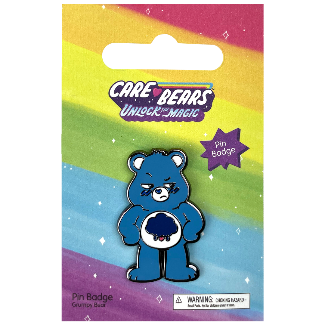 Unlock Grumpy Bear Pin Badge