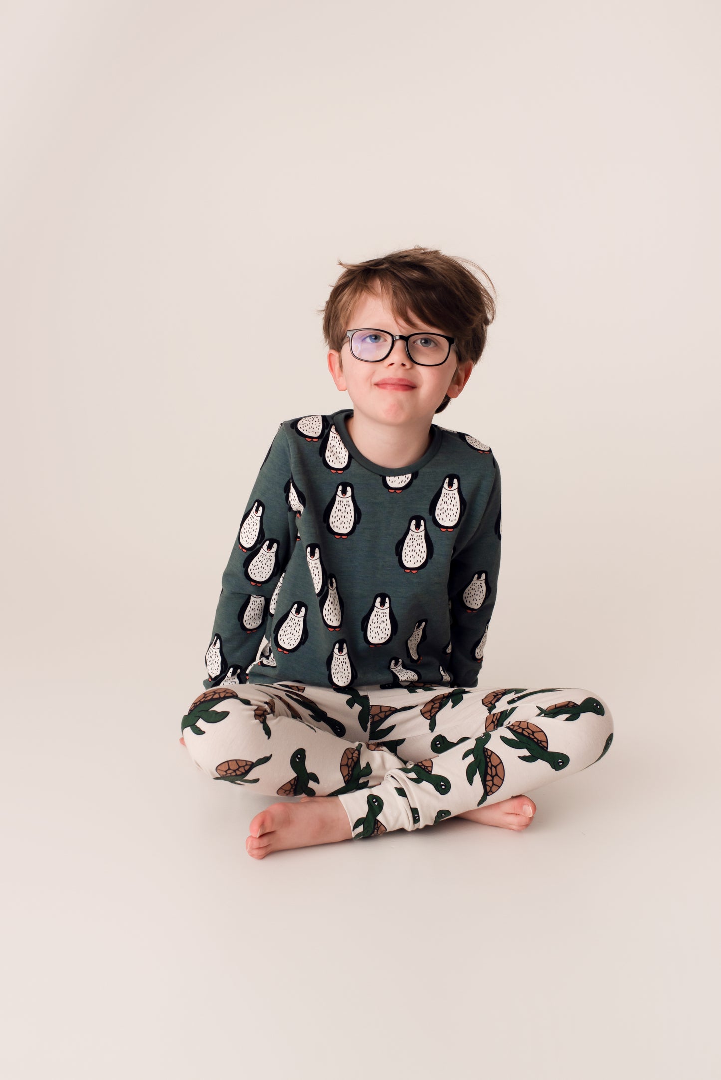 Penguin Jumper in Steel