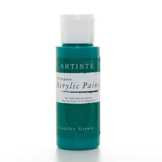 Artiste Acrylic Paint 59ml 2Oz - Conifer Green