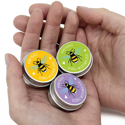 Mini Seedball Tins #Savethebees: Mauve