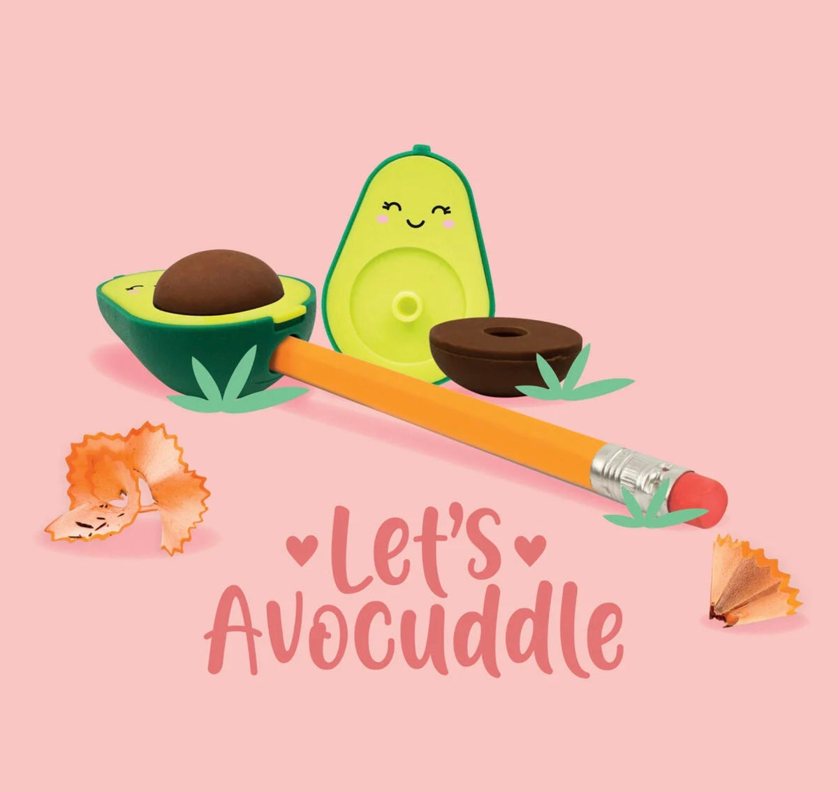Legami Let’s Avocuddle Sharpener and Eraser