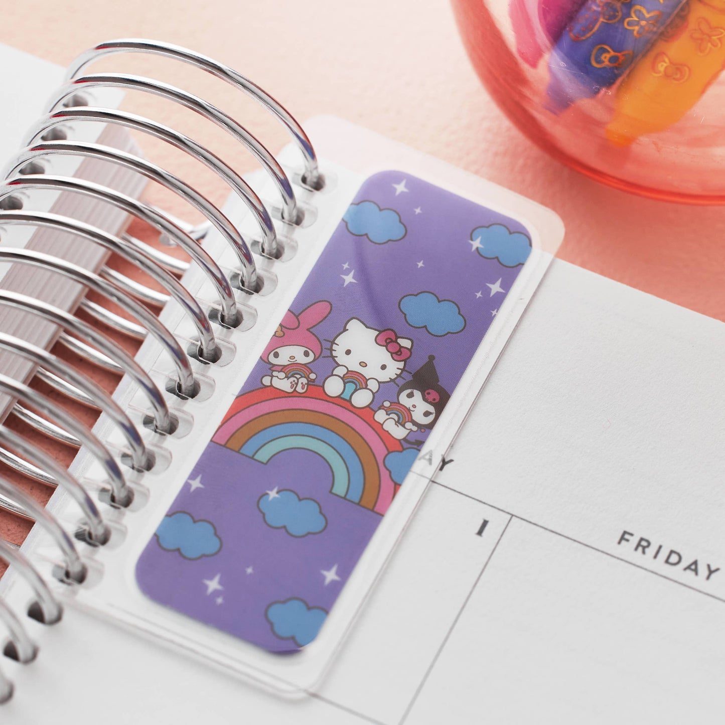 Hello Kitty Mini Colorful Bookmark Trio