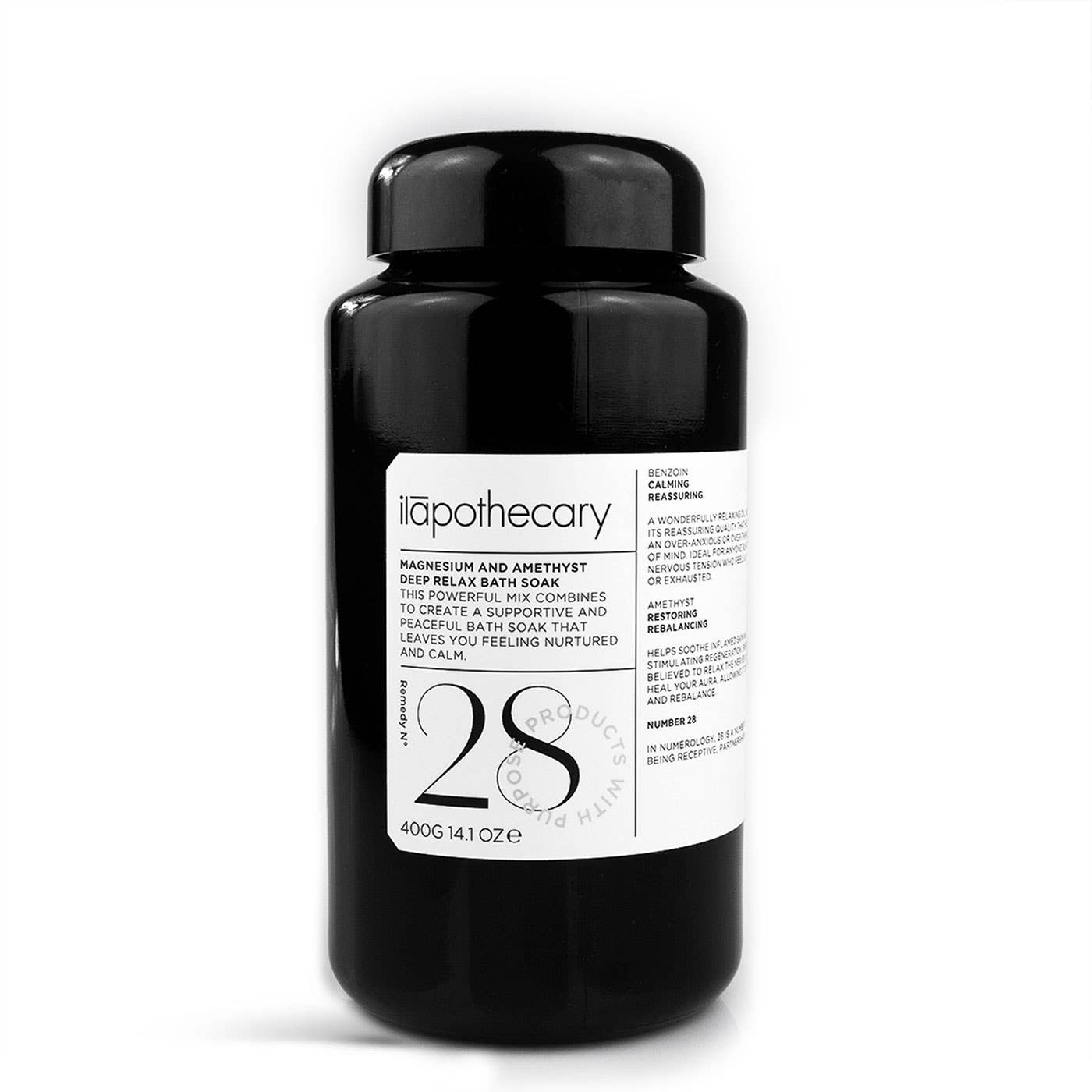 Magnesium and Amethyst Deep Relax Bath Soak: One Size