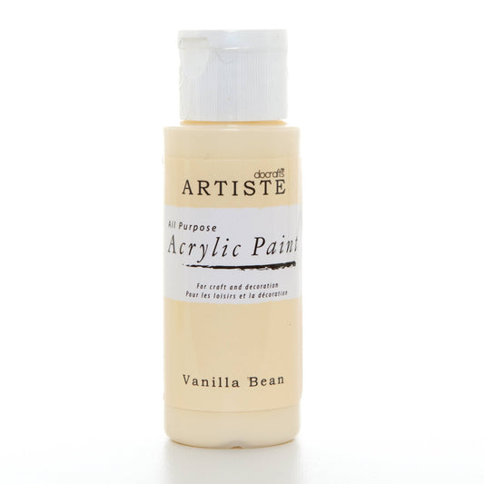 Artiste Acrylic Paint 59ml 2Oz Vanilla Bean