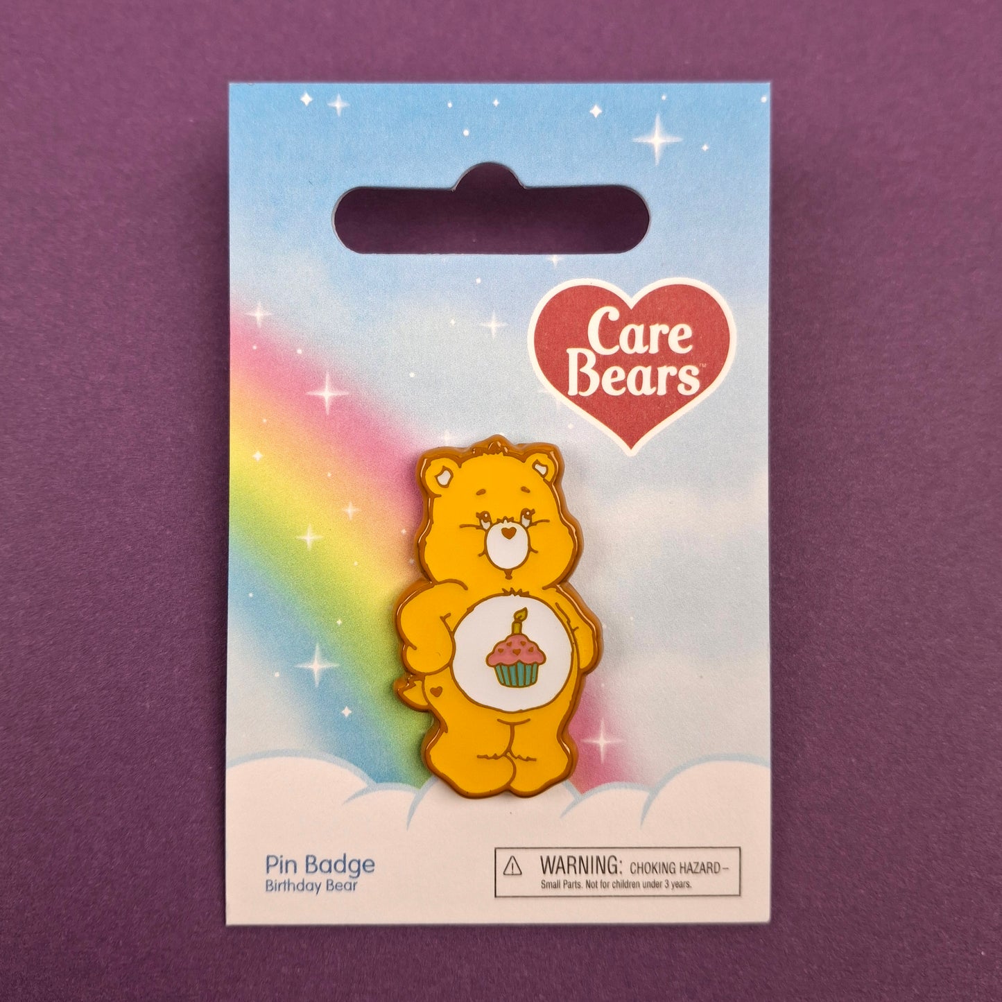 Classic Birthday Bear - Care Bears - Pin Badge