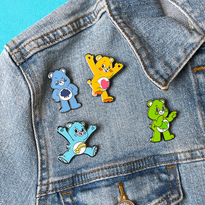 Unlock Grumpy Bear Pin Badge