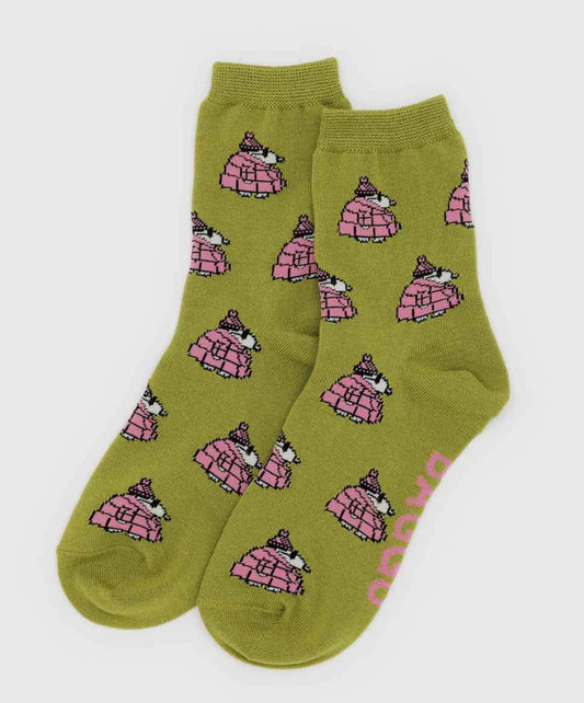 BAGGU x Peanuts Crew Socks